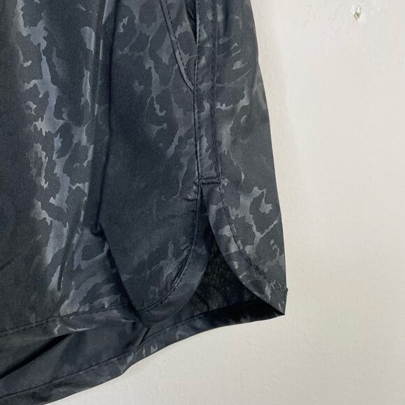 Zyia Active Black Leopard Print Bomber Workout Training Shorts womens L new nwt - Picture 7 of 15